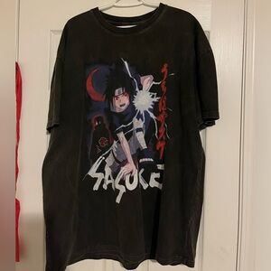 Sasuke oversized graphic tee